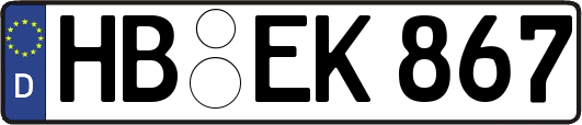 HB-EK867