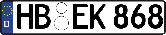 HB-EK868