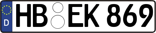 HB-EK869