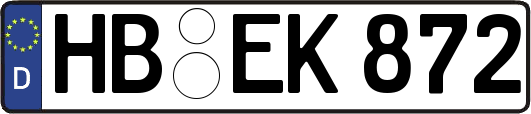 HB-EK872