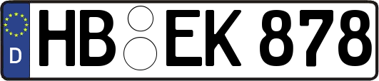 HB-EK878