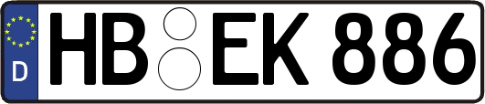 HB-EK886