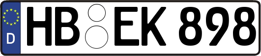 HB-EK898