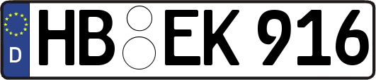 HB-EK916
