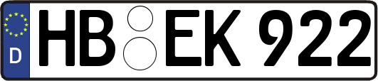 HB-EK922
