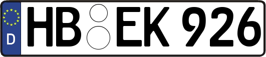 HB-EK926