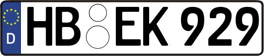HB-EK929