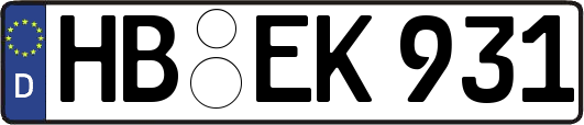 HB-EK931