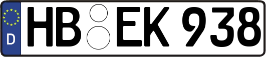 HB-EK938