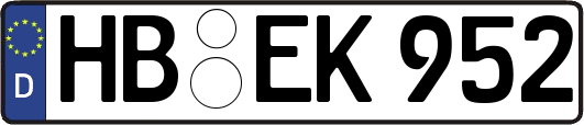HB-EK952