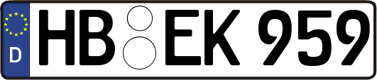 HB-EK959