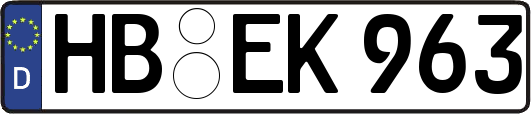 HB-EK963