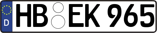 HB-EK965