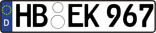 HB-EK967