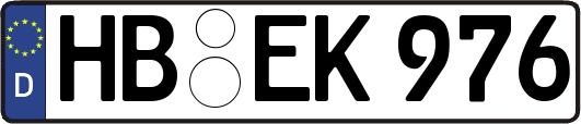 HB-EK976