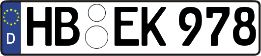 HB-EK978