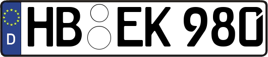 HB-EK980