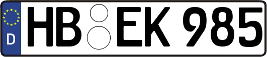 HB-EK985