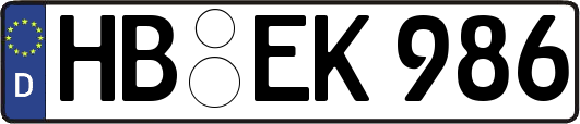 HB-EK986