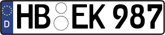 HB-EK987