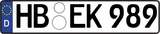 HB-EK989