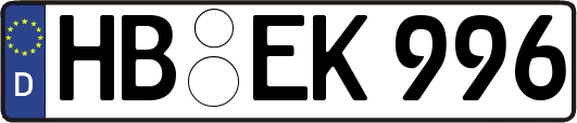 HB-EK996