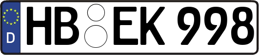 HB-EK998