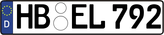HB-EL792