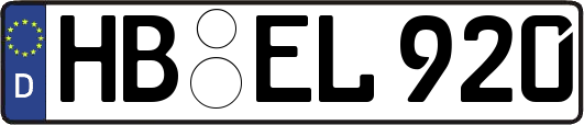 HB-EL920