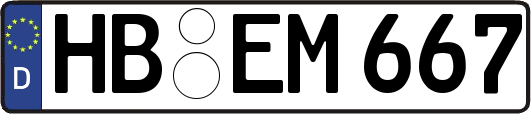 HB-EM667