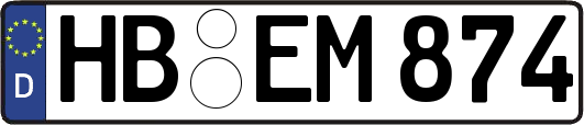 HB-EM874