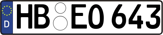 HB-EO643