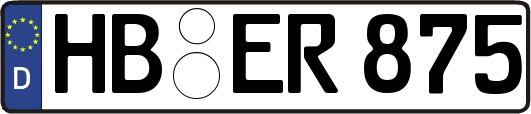 HB-ER875