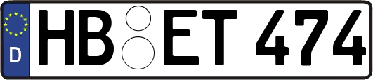 HB-ET474