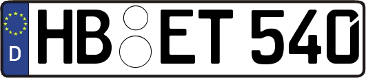 HB-ET540
