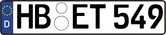 HB-ET549