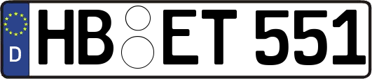 HB-ET551