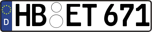 HB-ET671