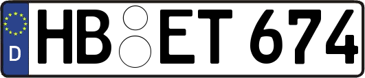 HB-ET674