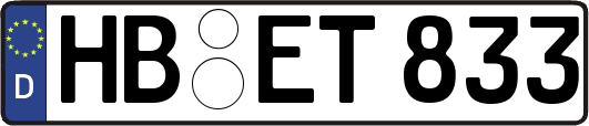HB-ET833