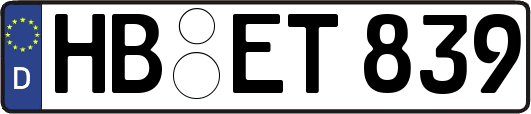 HB-ET839