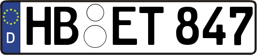 HB-ET847
