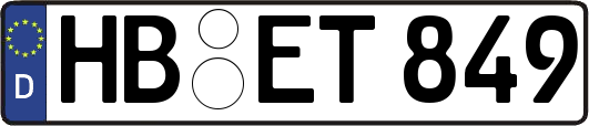 HB-ET849