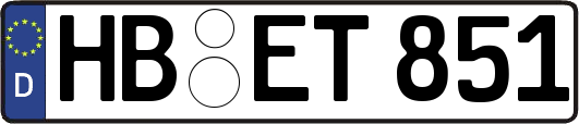 HB-ET851