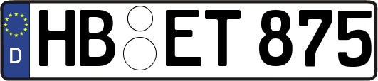 HB-ET875