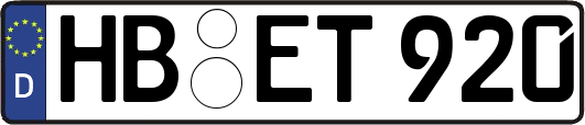 HB-ET920