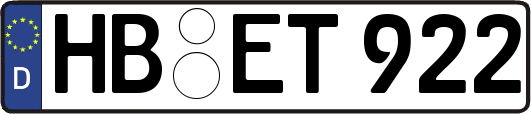 HB-ET922