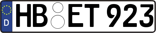 HB-ET923