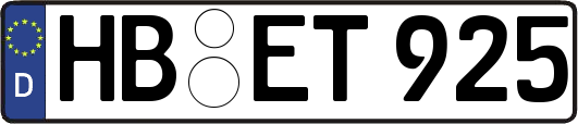 HB-ET925