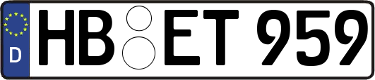 HB-ET959
